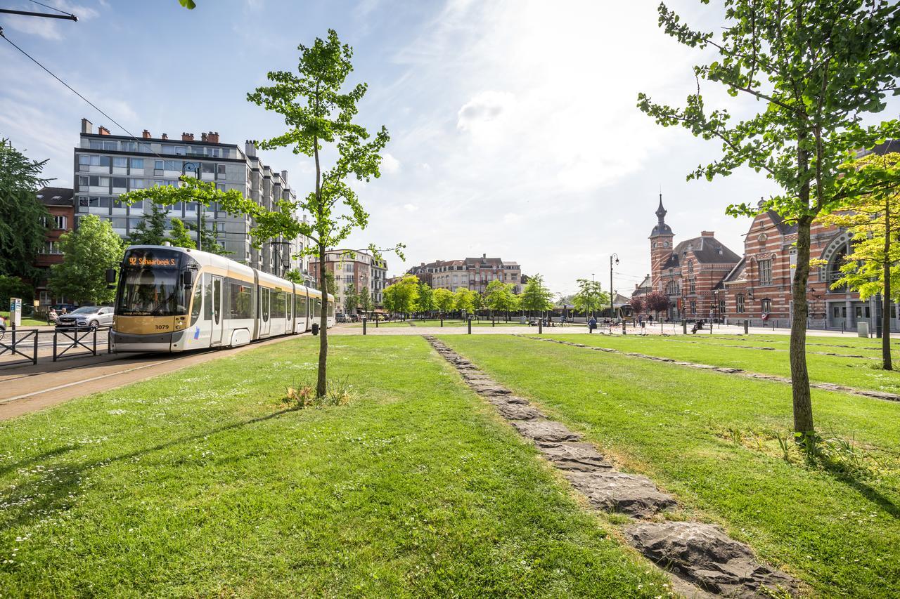 Train Cabin Hostel Schaerbeek Zewnętrze zdjęcie