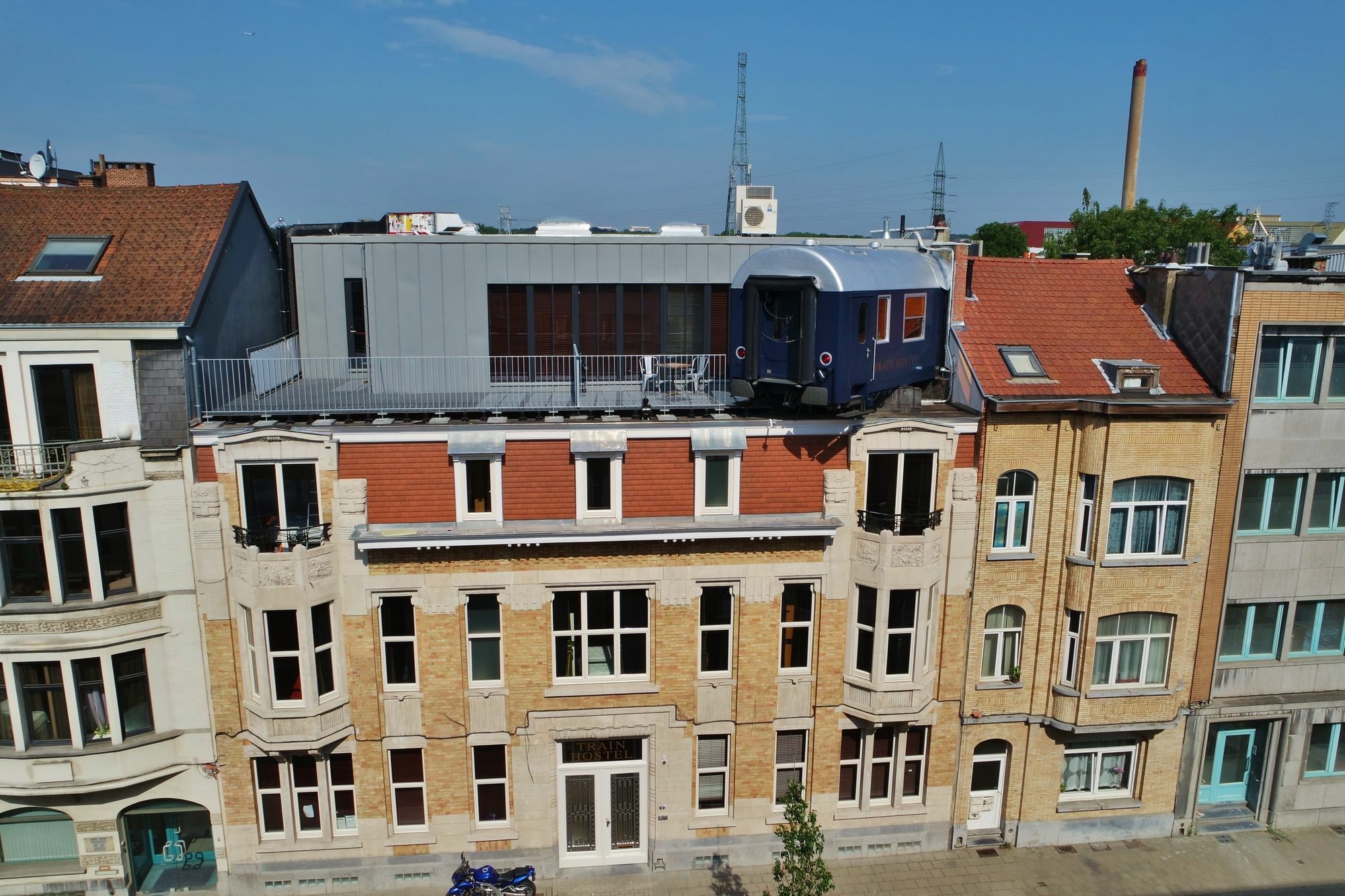 Train Cabin Hostel Schaerbeek Zewnętrze zdjęcie